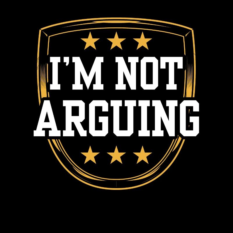 Ich Streite Mich Nicht Argument Argumentieren