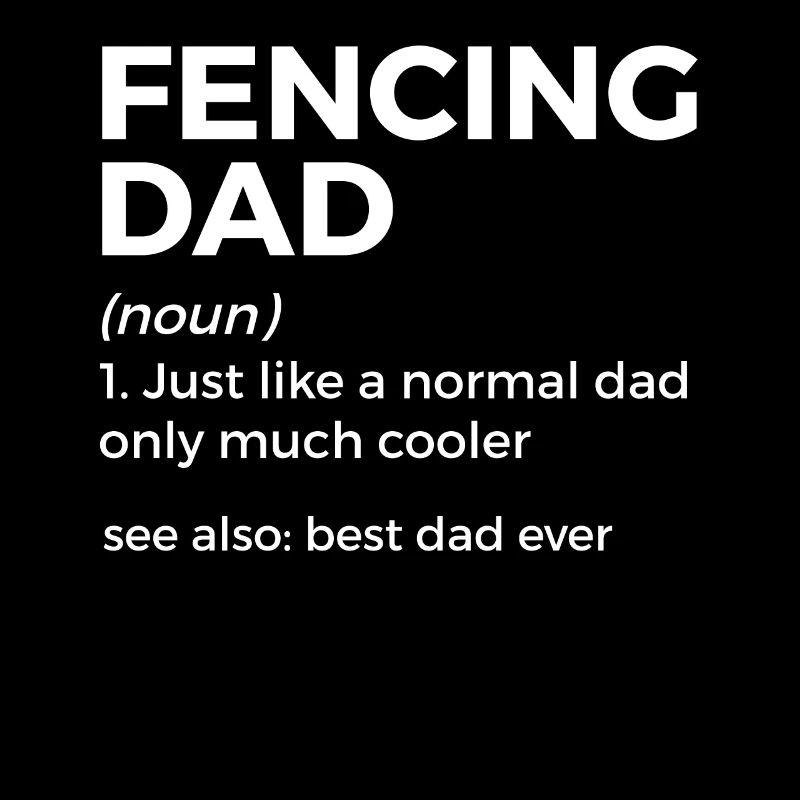 Fencing épée fencing duel gift idea