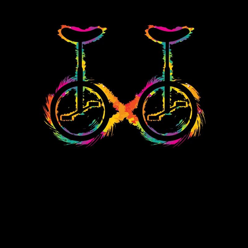 Unicycle Infinity Rainbow