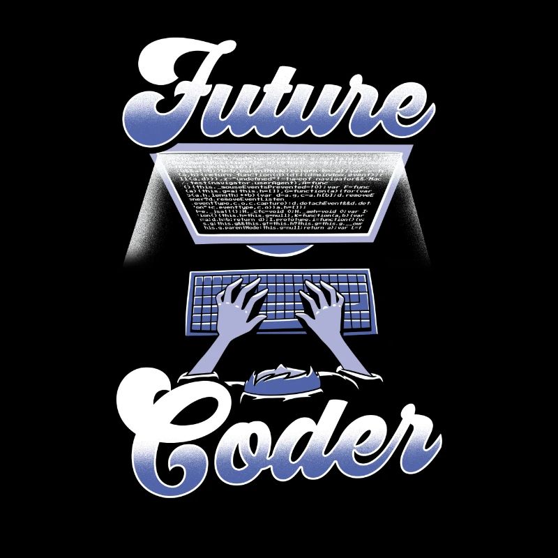 Zukünftiger Coder Code Programmierer Coding