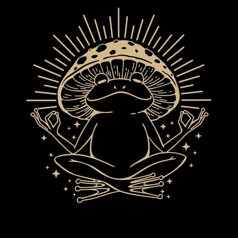 Champignons Boho & Minimalisme Goblincore Esthétique