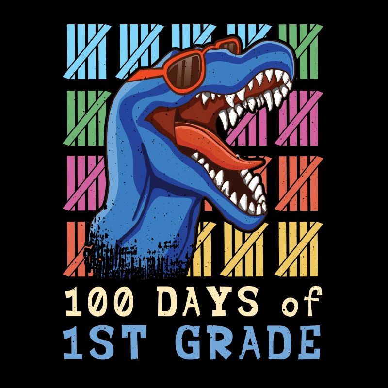 Roar 1. Klasse 100. Dinosaurier 100 Tage Schule