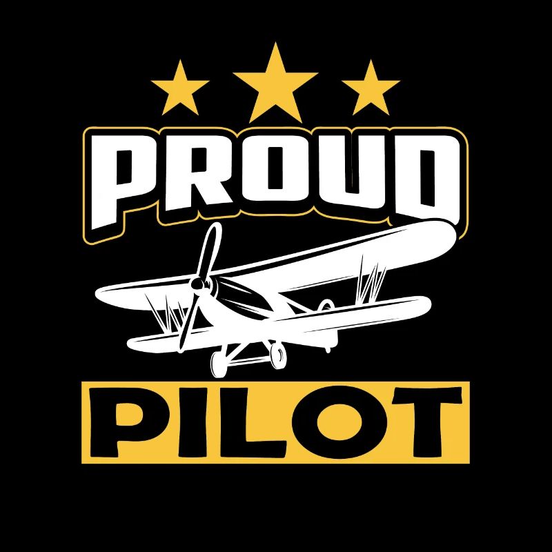 Stolzer Pilot Jet Kleinflugzeug Leichtflugzeug