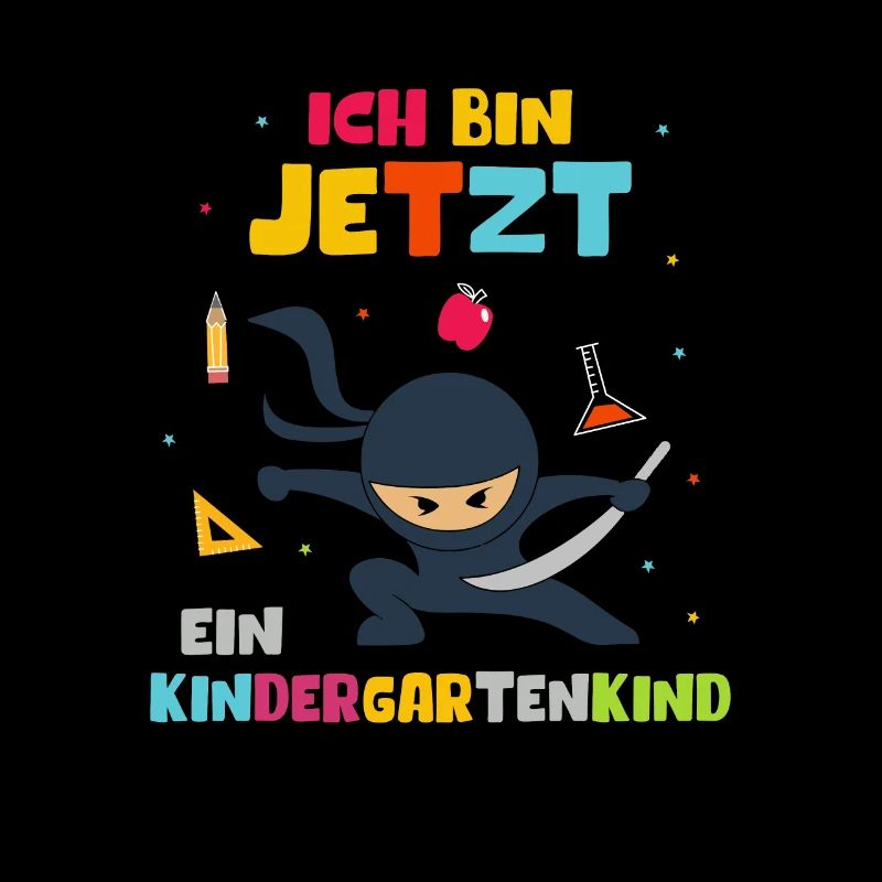 Ich bin jetzt ein Kindergartenkind Ninja