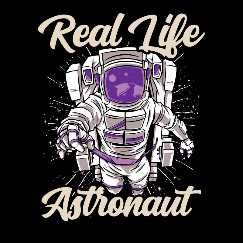 Real Life Astronaut Rocket Space Astronomy