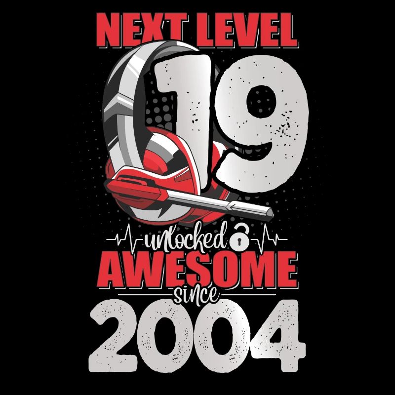 Level Unlocked 19 years old 2004 Headset Gaming