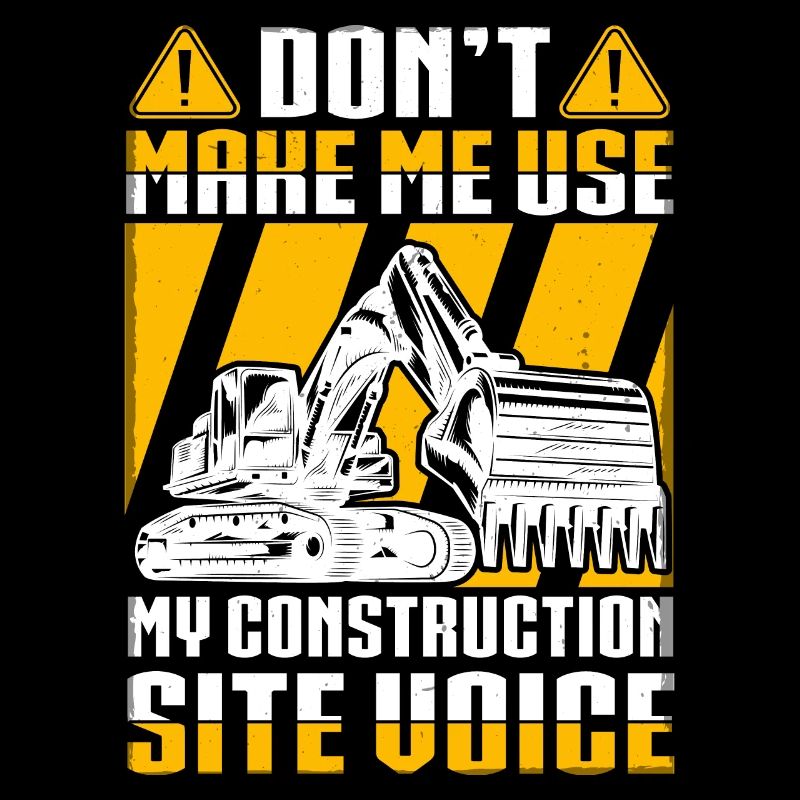 Funny construction workers & construction site excavator drivers