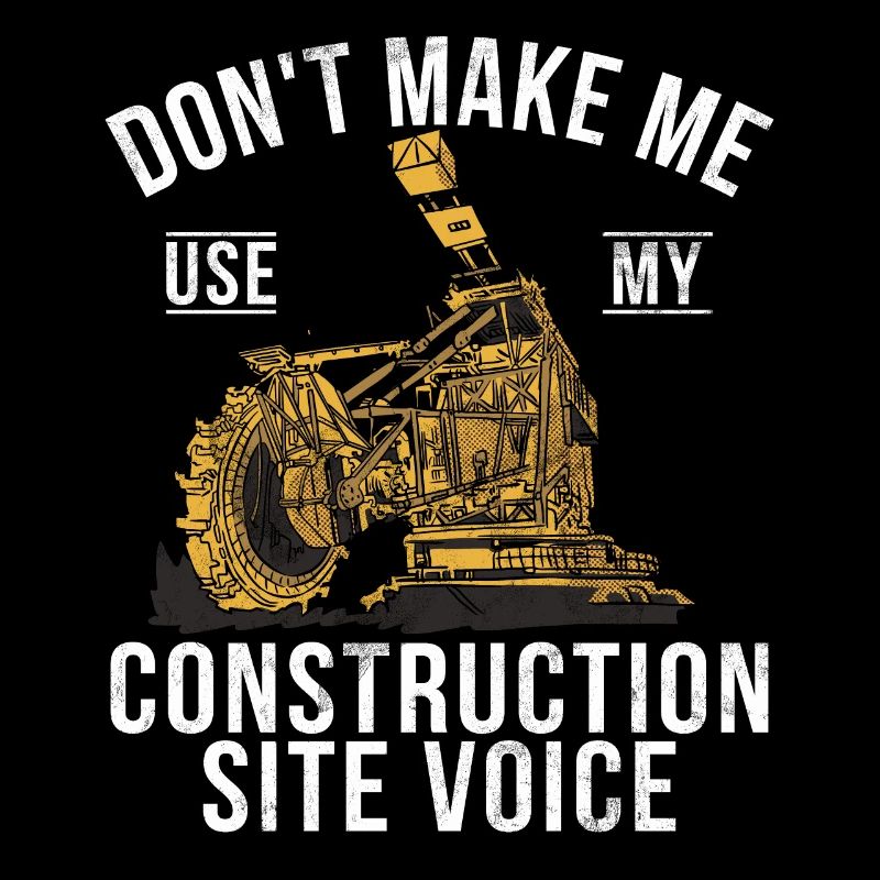 Funny construction workers & construction site excavator drivers