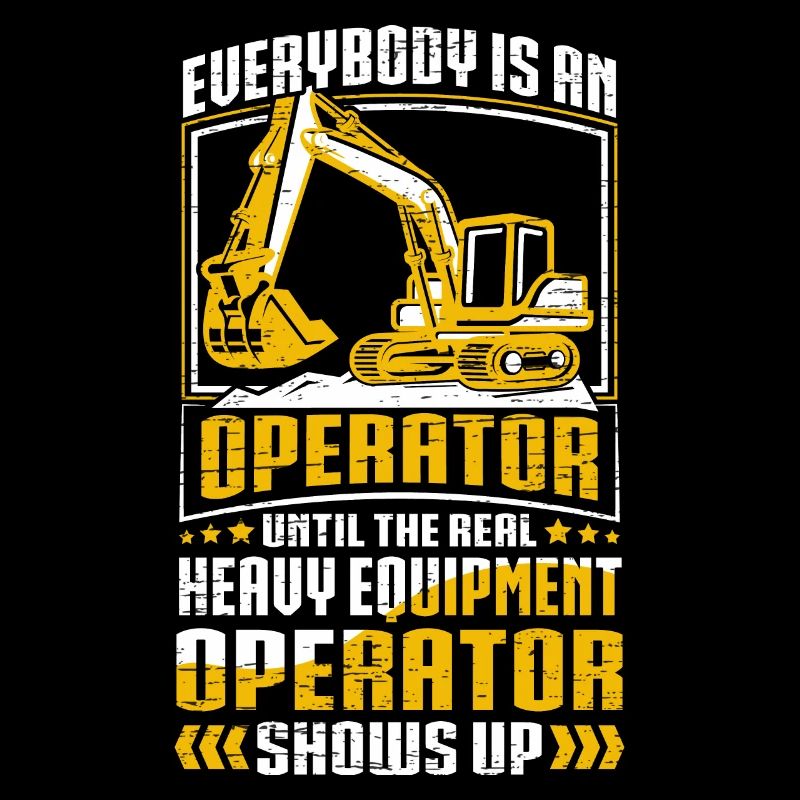 Funny construction workers & construction site excavator drivers