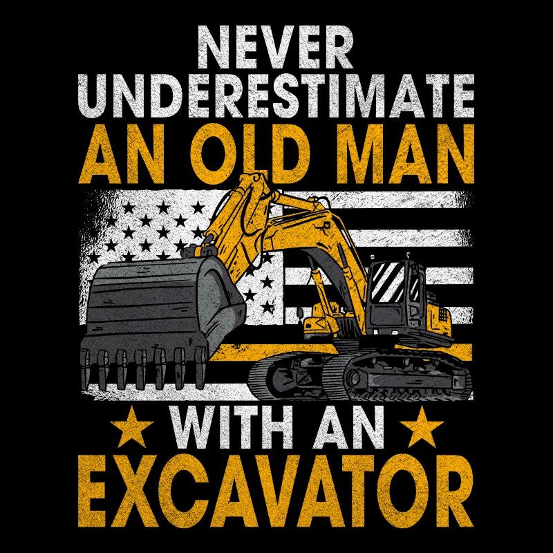Funny construction workers & construction site excavator drivers