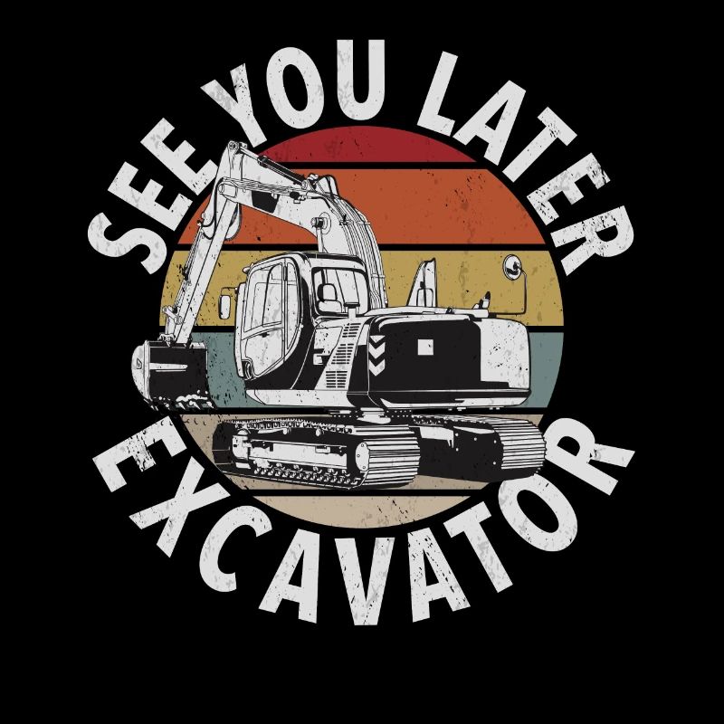 Funny construction workers & construction site excavator drivers