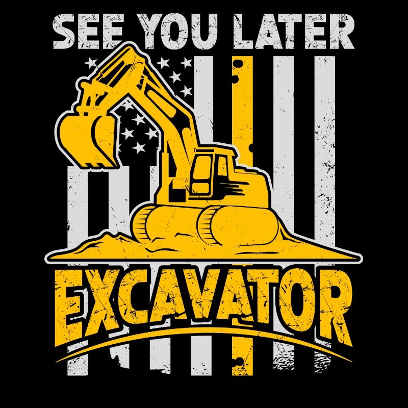 Funny construction workers & construction site excavator drivers