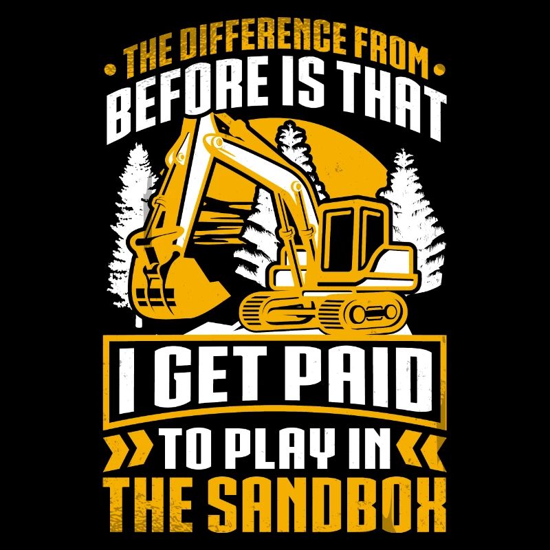 Funny construction workers & construction site excavator drivers