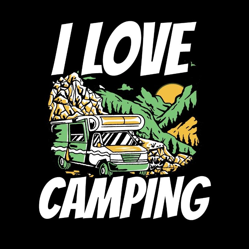 J’adore Camping Camp Camper Camping Camping