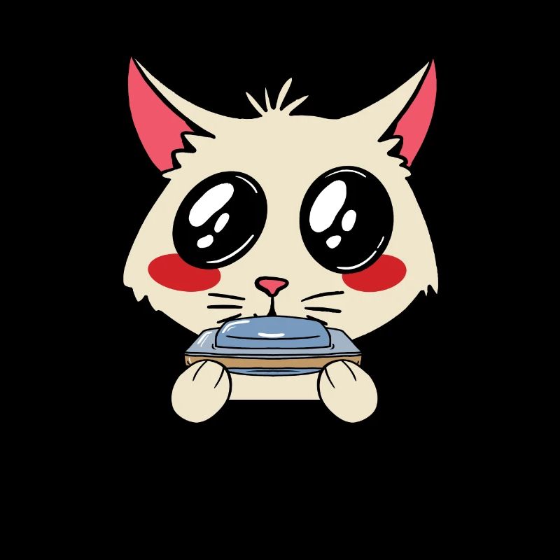 Cat Harmonica - Harmonica Player Musician