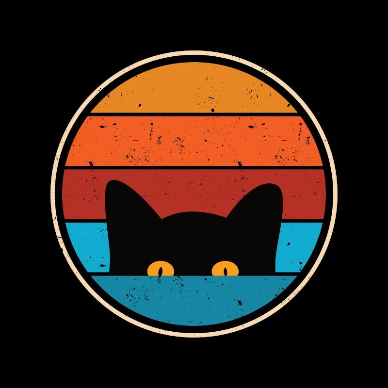 Drôle de regard de chat