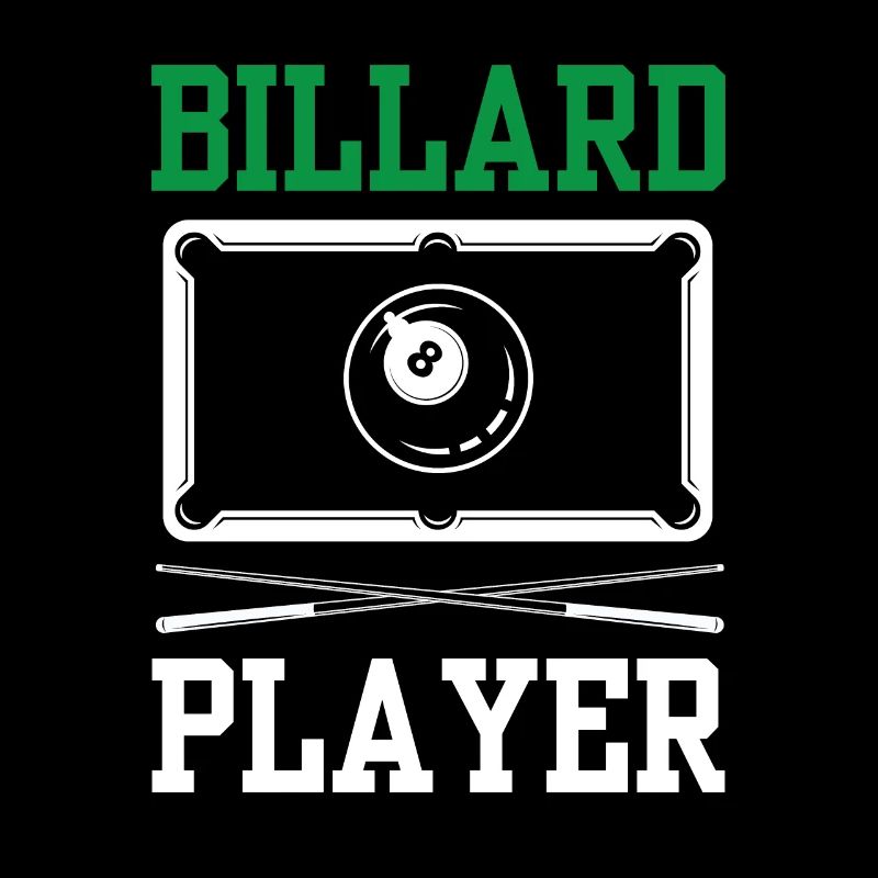 Billiard Player Lovers Pool Billiard Billiards