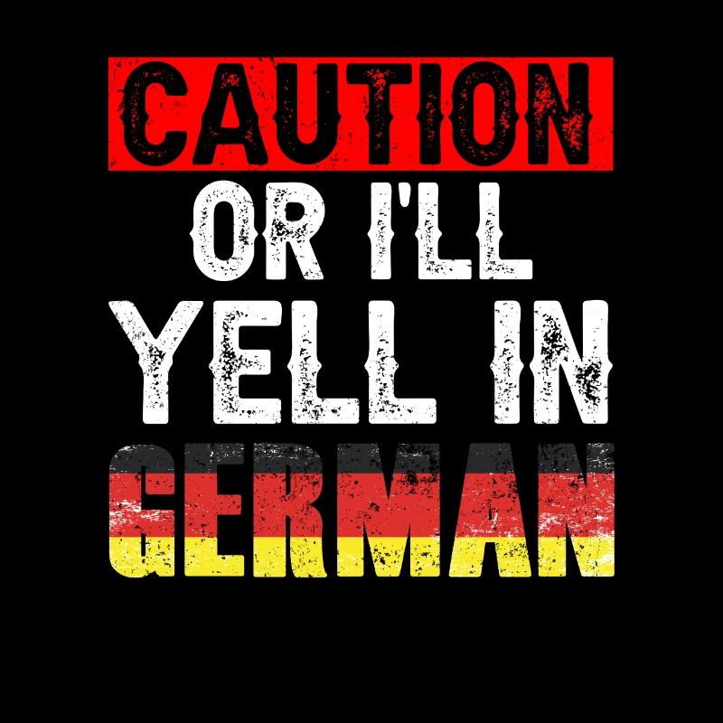 Vorsicht Oder Ich Schreie Auf Deutsch Deutschland