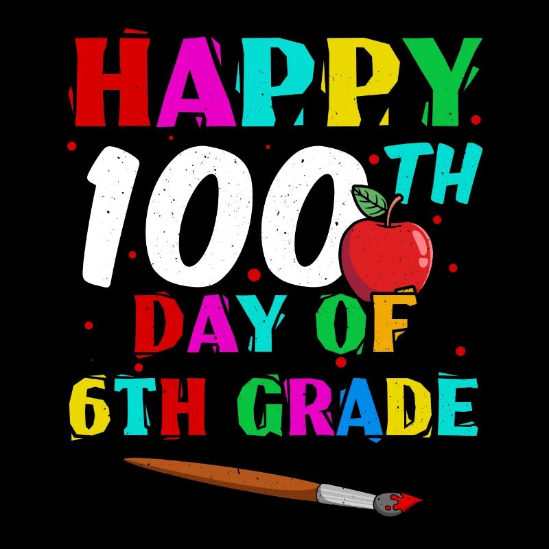 Joyeux 100e jour 6e année 100 jours d’école