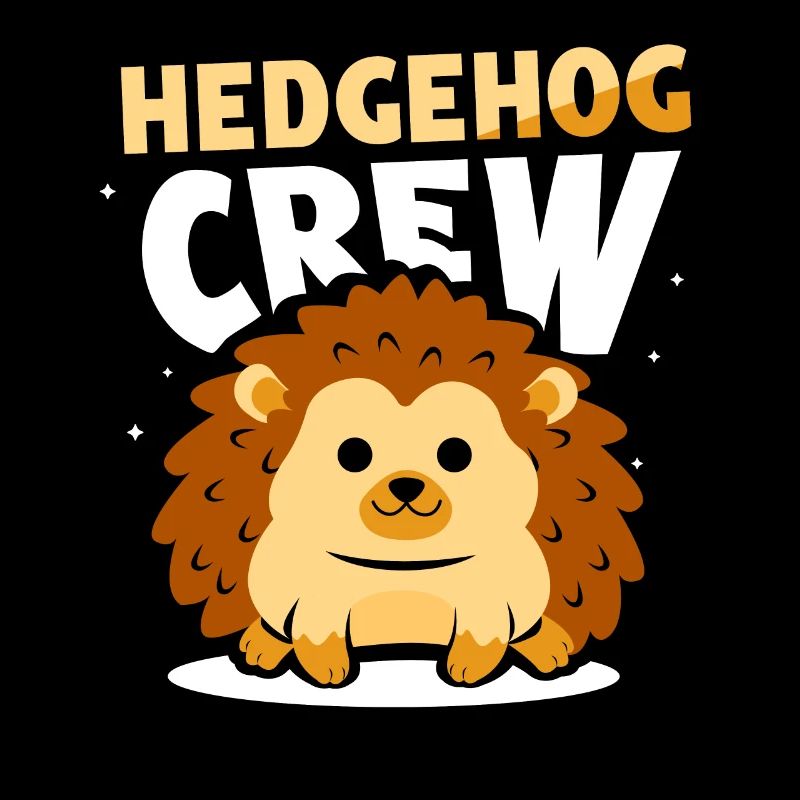 Igel Team Haustier Süß Sprüche