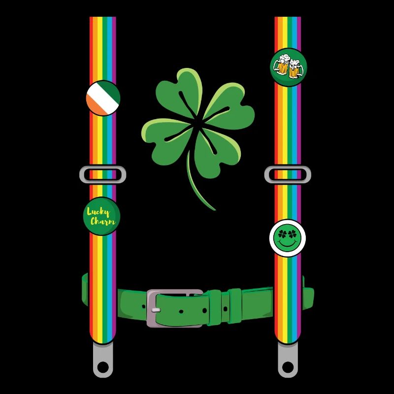 Costume Paddy Irlandais Trèfle Saint Patrick