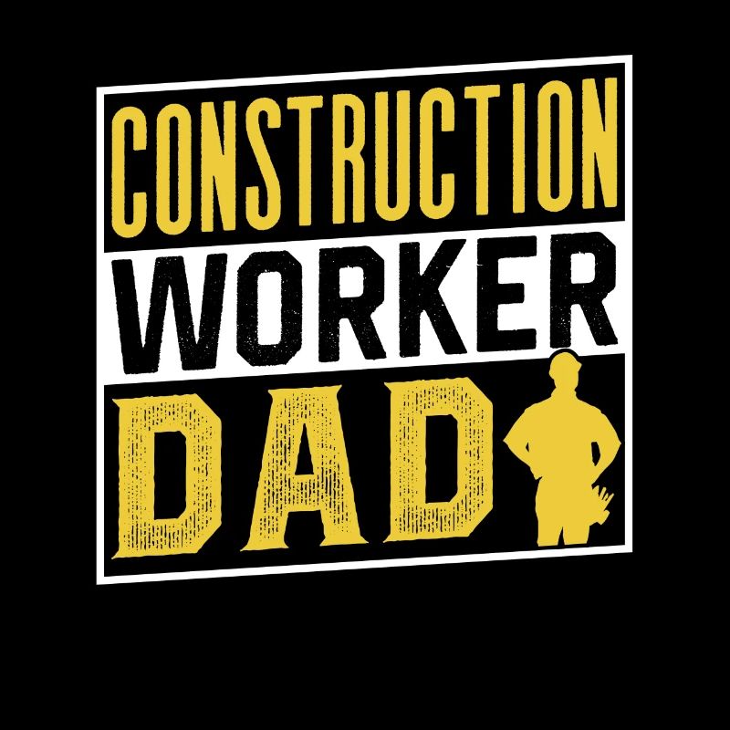Ouvrier de la construction père travail d’équipe équipe de chantier