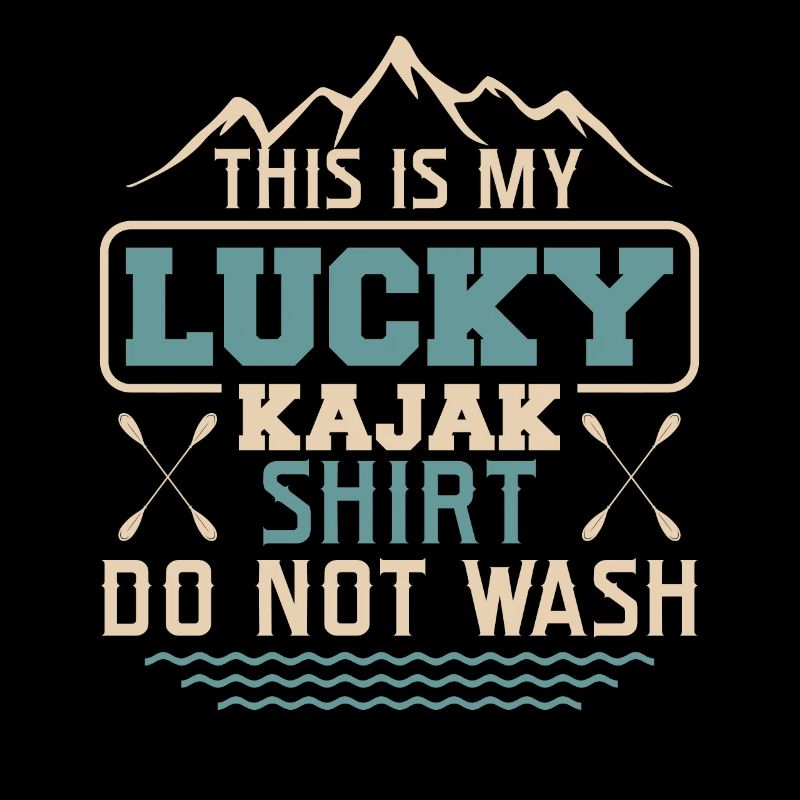 This is my lucky kayak that