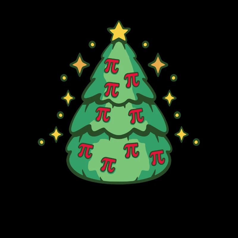 Christmas Tree Pi's - Math Pi Christmas