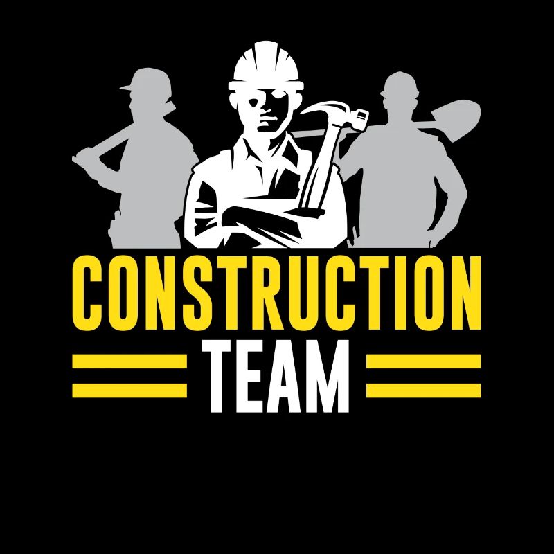 Équipe de construction Travail d’équipe Travail d’équipe Travailleurs de la construction
