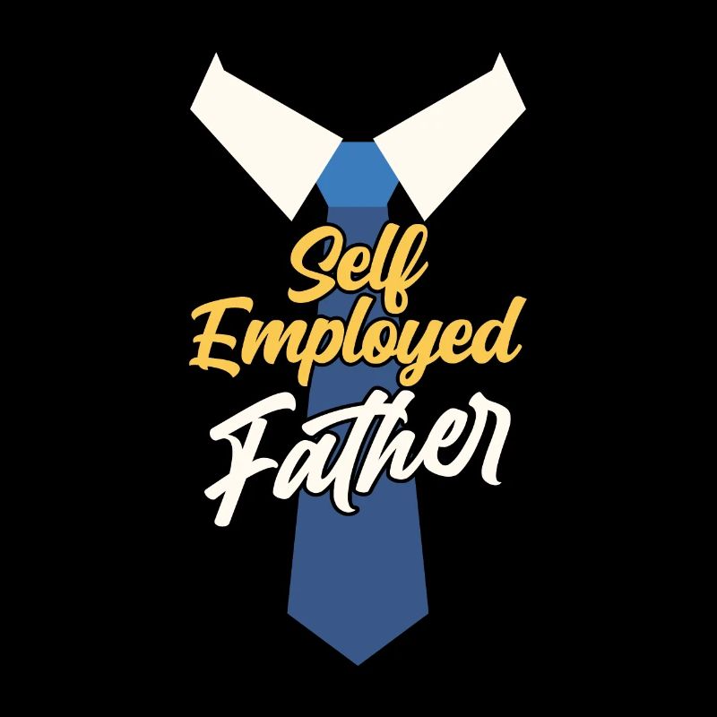 Selbständiger Vater Freelancer Selbstständig