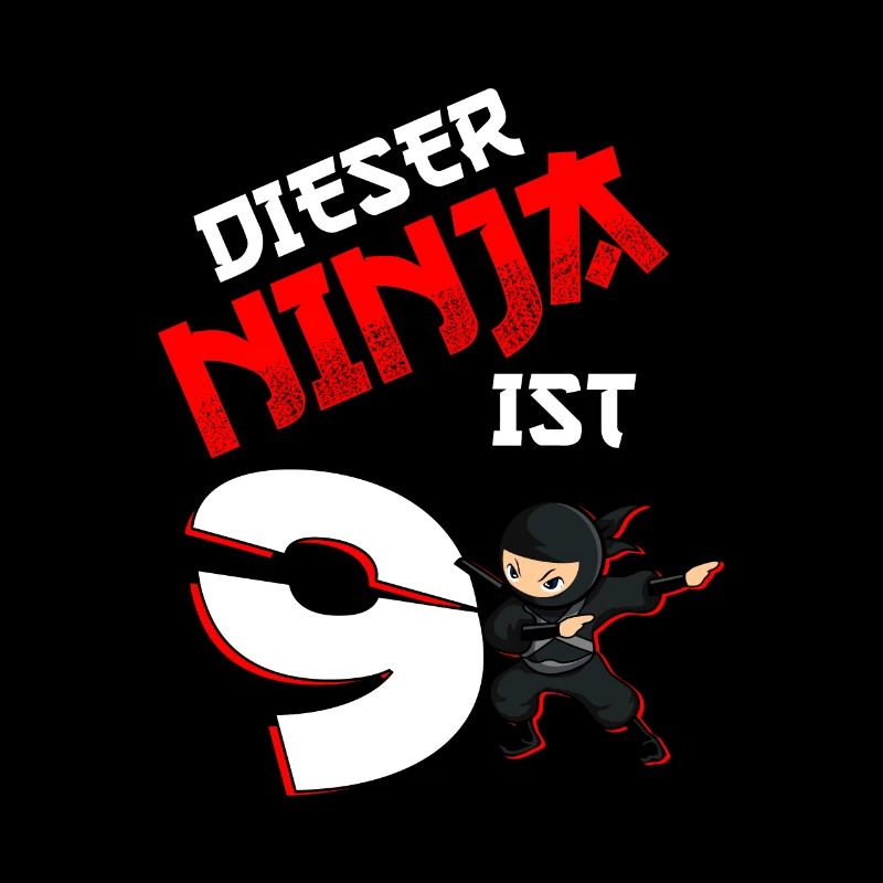 9. Geburtstag Junge 9 Jahre alt