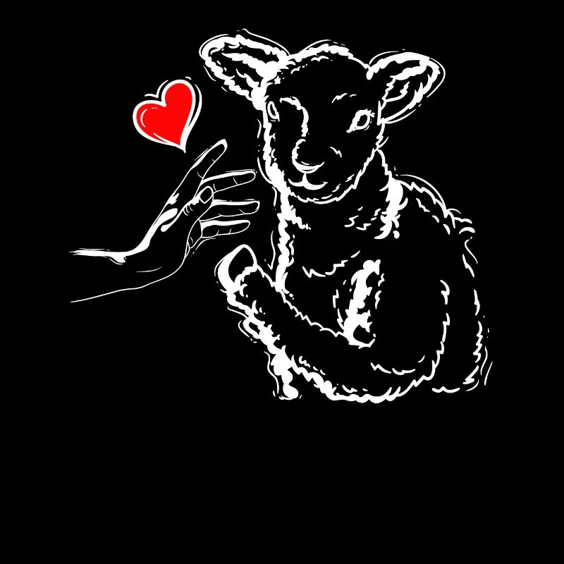 Schaf Liebe Schäfer High Five