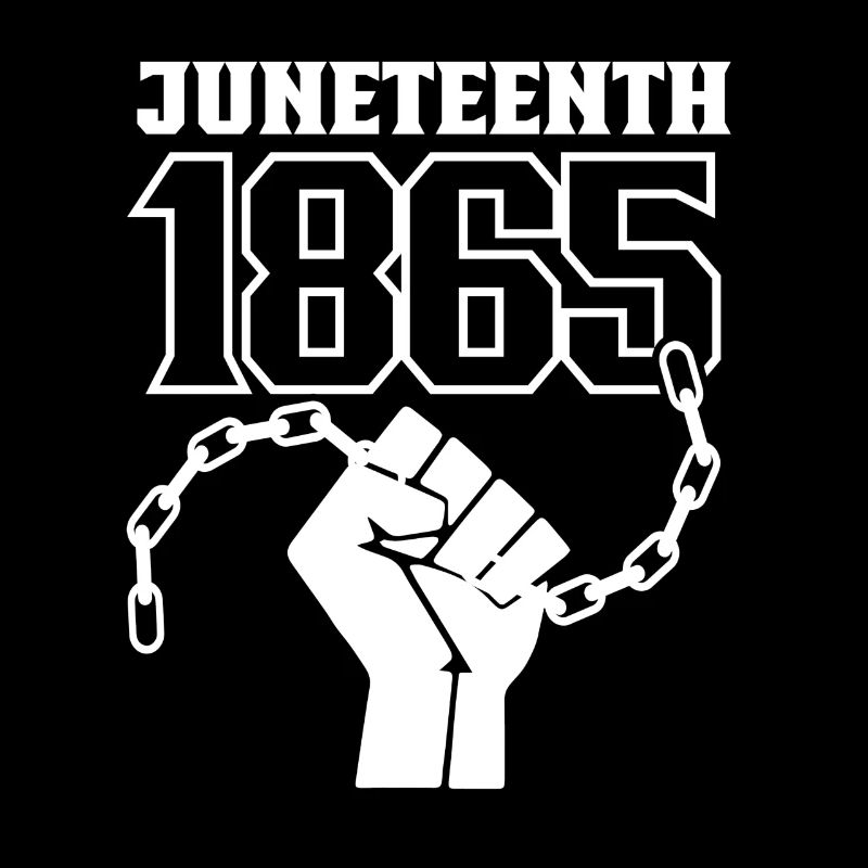 Juneteenth 1865 Afro-Américain Noir