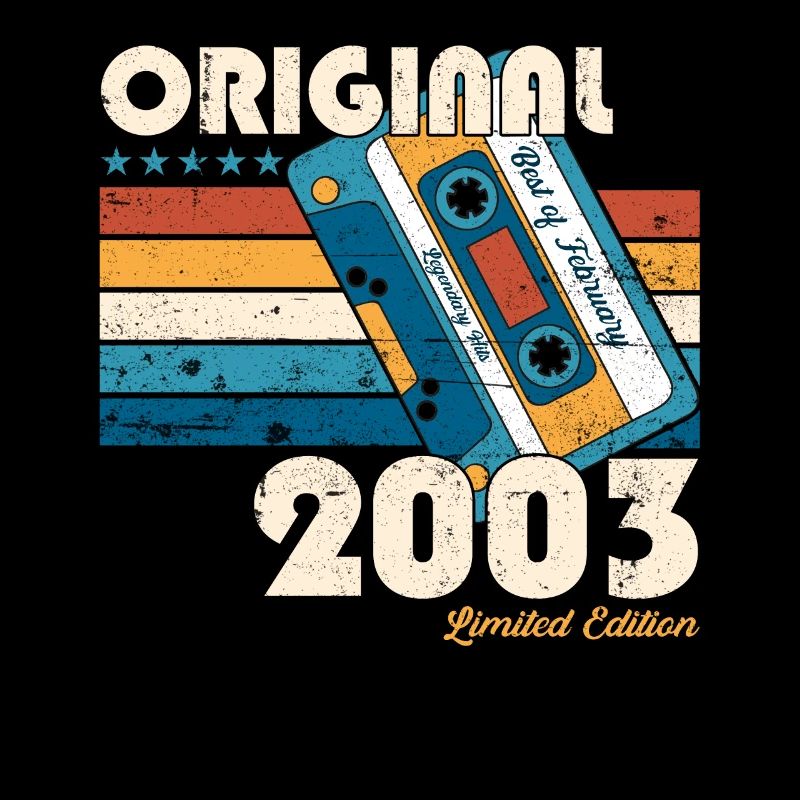 Cassette du 20e anniversaire Février Né en 2003