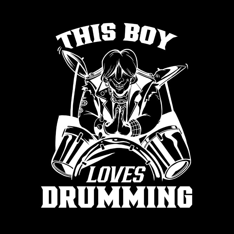 This Boy Loves Drumming Drum Drums