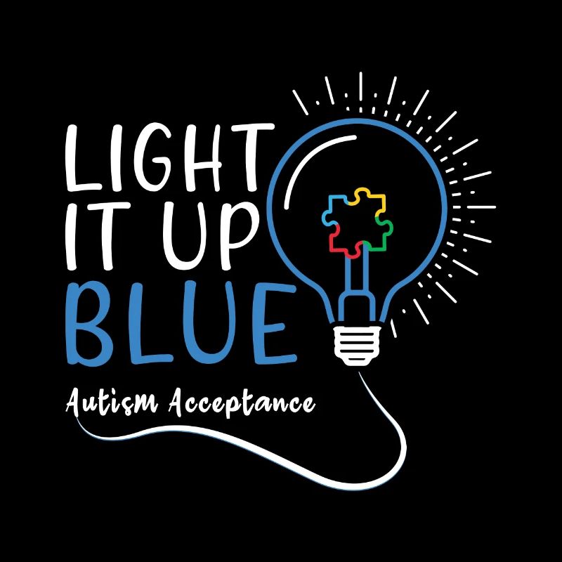 Acceptation Lumière Avril Bleu pour la sensibilisation à l’autisme