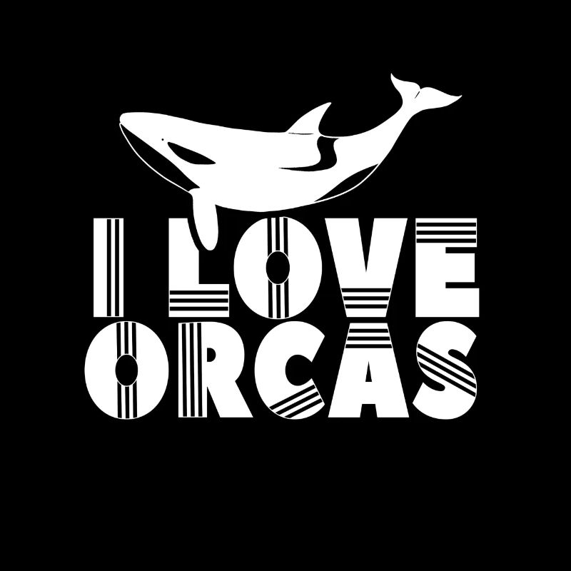 J’aime les orques Baleine Mer Orque Protect