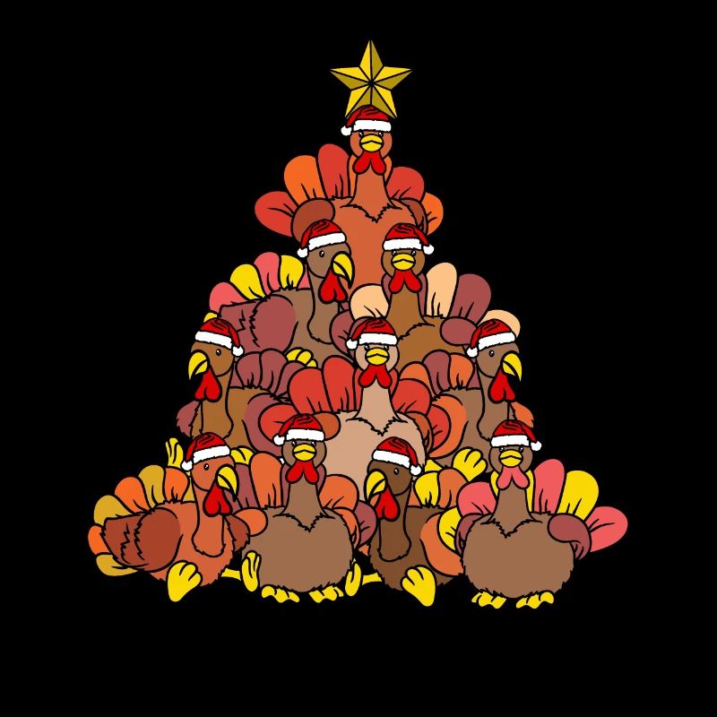 Christmas Chickens Christmas Tree