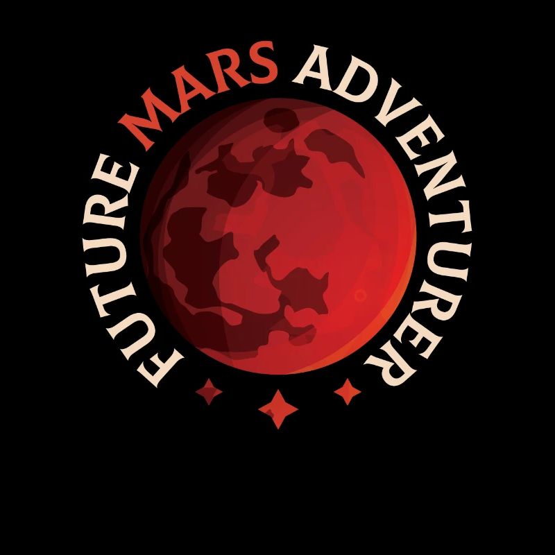 Future Mars Adventurer Astronaut Planet