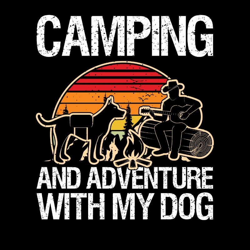 Camping à l’aventure avec mon chien