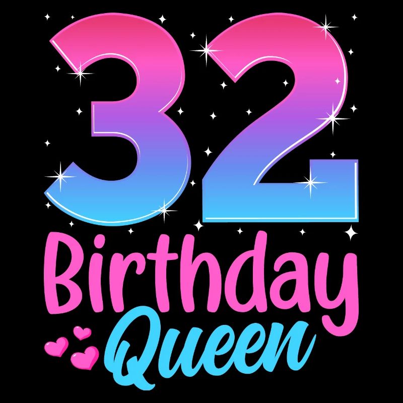 Anniversaire Queen 32 Geburtstag