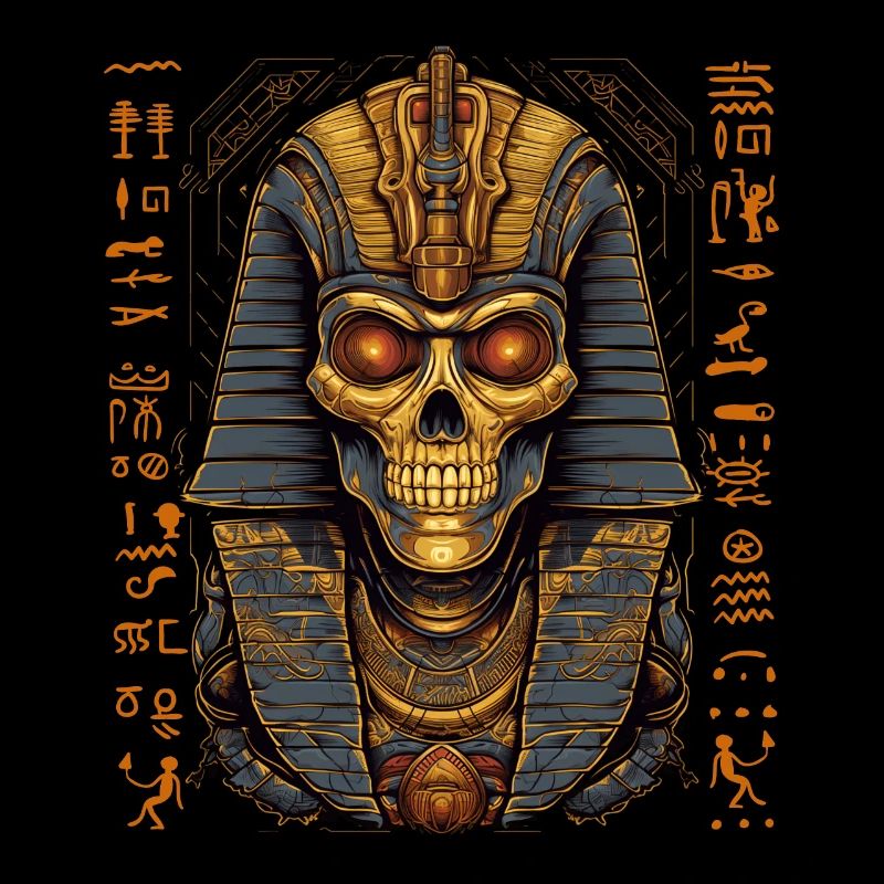 Pharaoh Egypt Skull Death Mask Gift