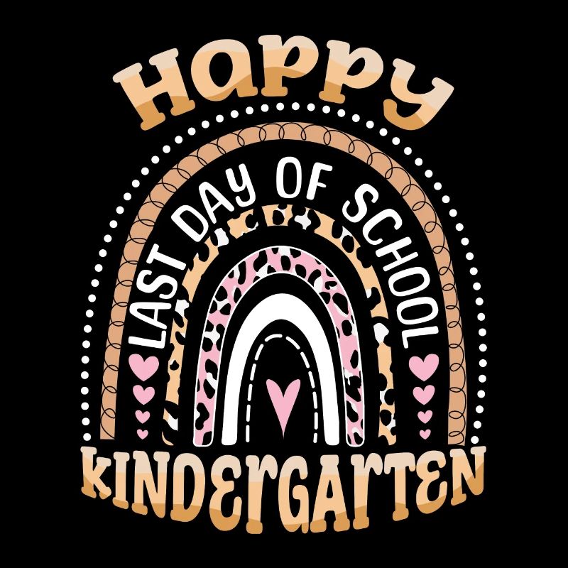 Tschüss Kindergarten Happy Last Class Hallo Sommertag