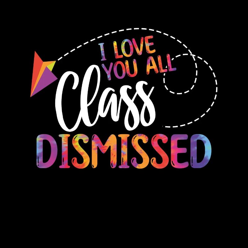 Klasse entlassen Bye Schule wegen Lehrerbindung