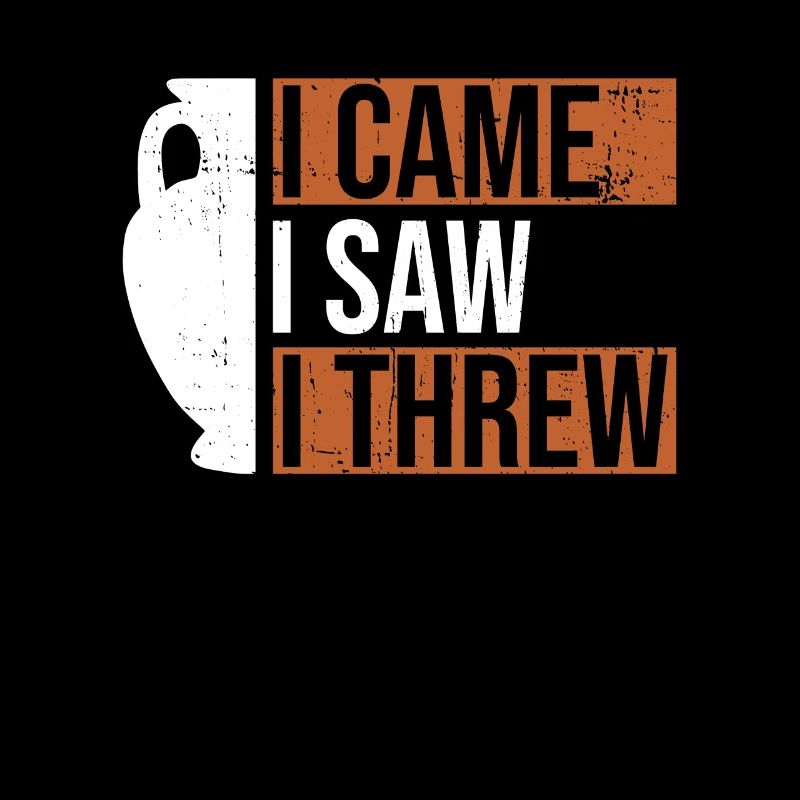 I came, I saw, I threw - Pottery Ceramic