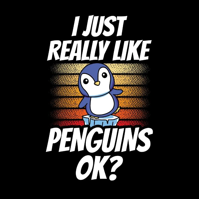 J’aime juste les pingouins beaucoup pingouin animal mignon