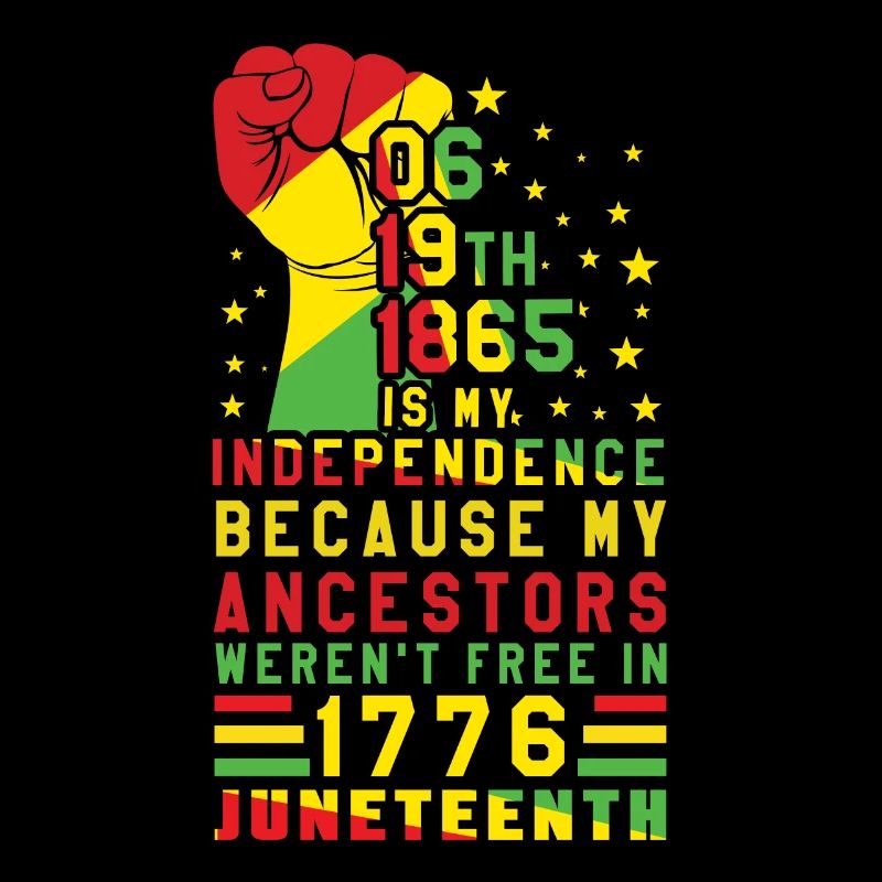1865 Freedom feiern Juneteenth Schwarze Geschichte