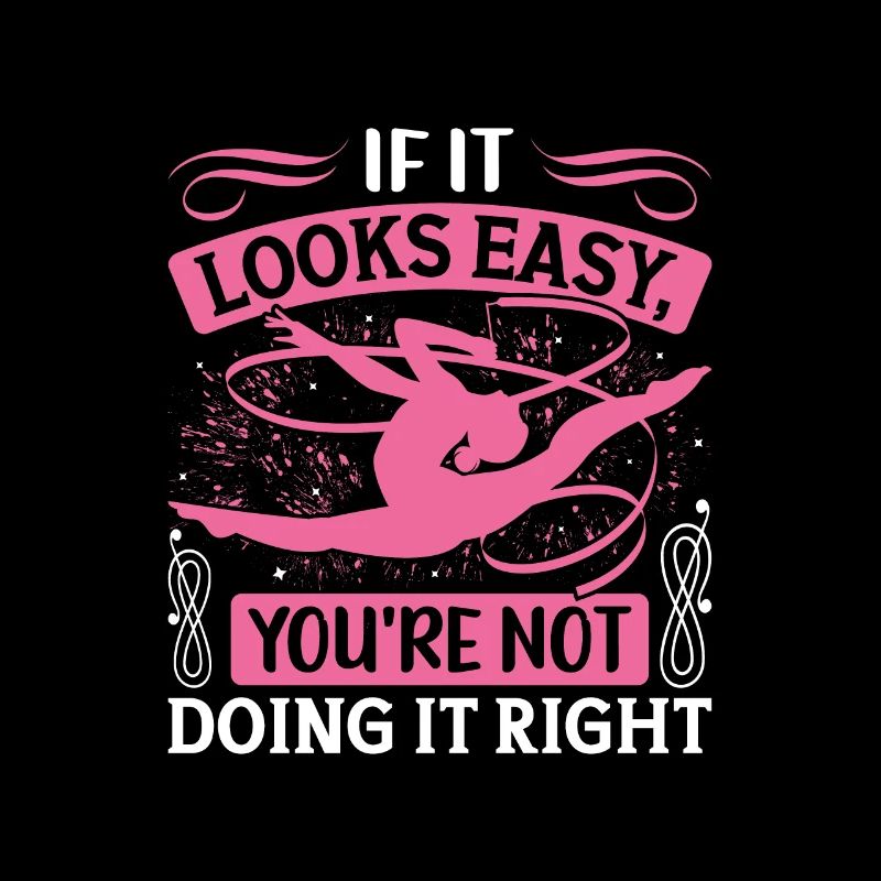 If it looks easy, you're not doing it