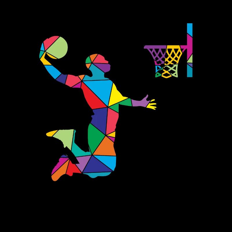 Basketball Polygon Baseball Player