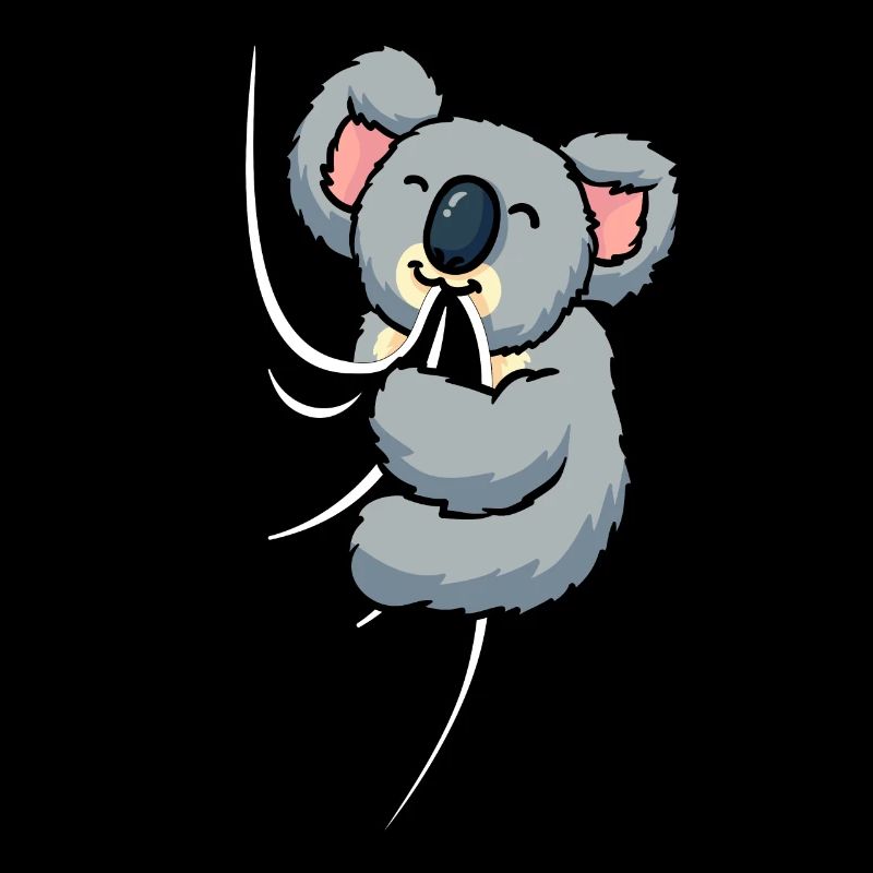 Mignon Koala Tissu Mordant Sucer Koala